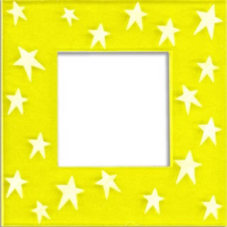 Heidi Grace - stars acrylic frame  (sold in 3's)